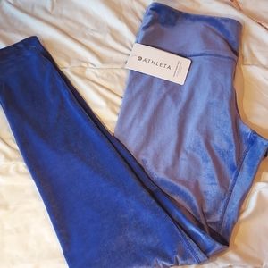 Athleta Pueple Eleation Velvet Tight leggings